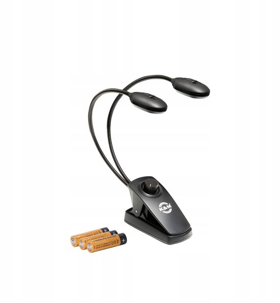 Konig & Meyer 12271 Twin Head Pro lessenaarlamp
