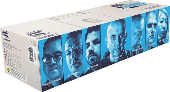 Target Darts Wereldkampioen Darts Mat Zwart Blauw - Dart Oche Mat met Soft Tip en Stalen Tip Werplijn Afstanden - Anti-slip Tapijtmatten voor Vloer en Dart Tips Bescherming - Darts Accessoires UK van Merkloos — afbeelding 3