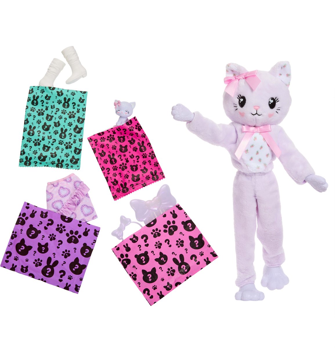 Barbie Care Bears Cutie Reveal Pop - Paars — afbeelding 4