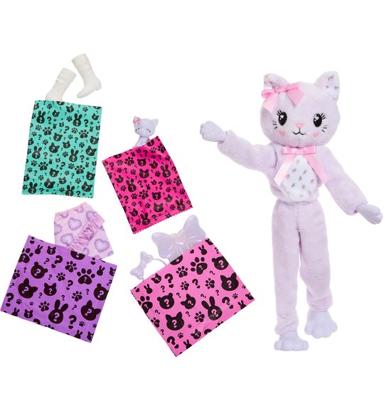 Barbie Care Bears Cutie Reveal Pop - Paars van Merkloos — afbeelding 4