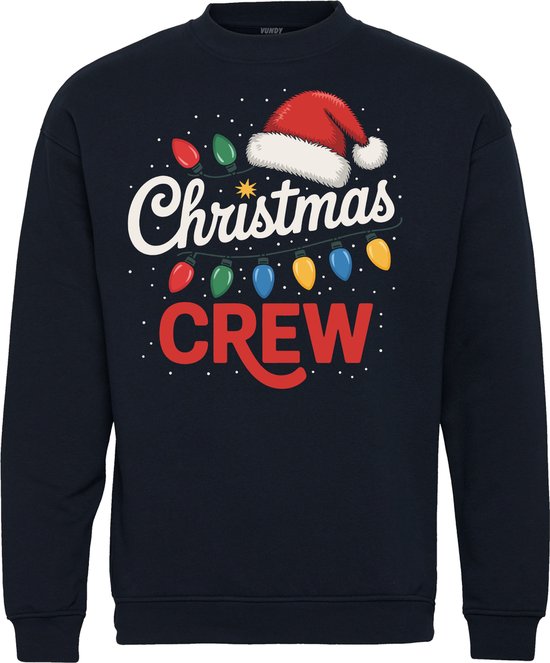 Pull de Noël Décoration de Noël | Noël de Noël | Pulls de Noël moches pour hommes et femmes | Pull de Noël | Marine | taille XL