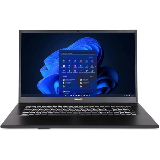 Terra Mobile 1716R 17.3" FullHD laptop - Intel Core i3-1315U - 8GB - 500GB M.2 SSD - DVD±RW - Windows 11 Home - Terra - Hoofdafbeelding
