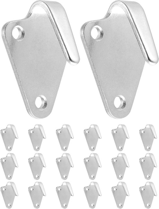 Set 20-30 stuks dekzeilknopen, dekzeilhaken, rond voor aanhangers, dekzeil, boordwand - ronde knopen voor net- en dekzeilbevestiging (30