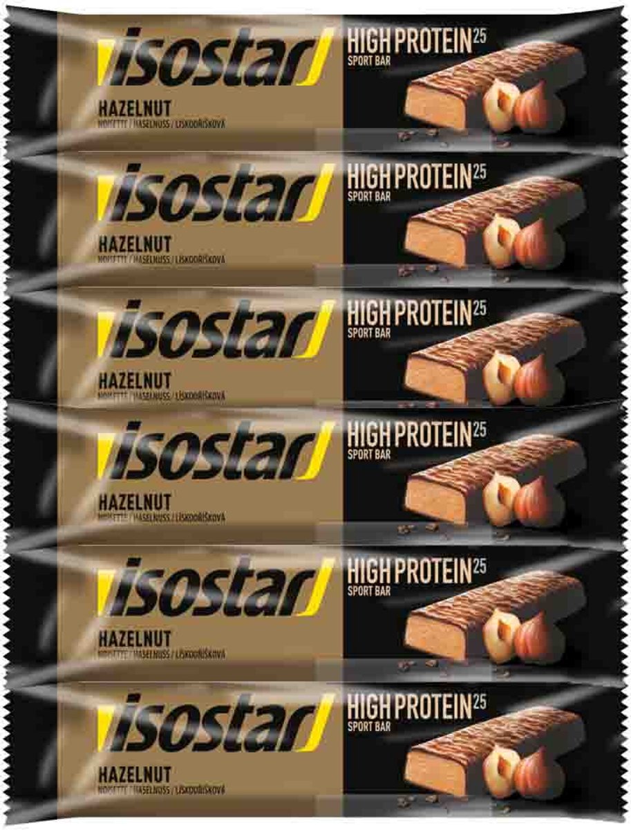 Isostar High Protein 25 Hazelnoot - 6 x - Voordeelverpakking