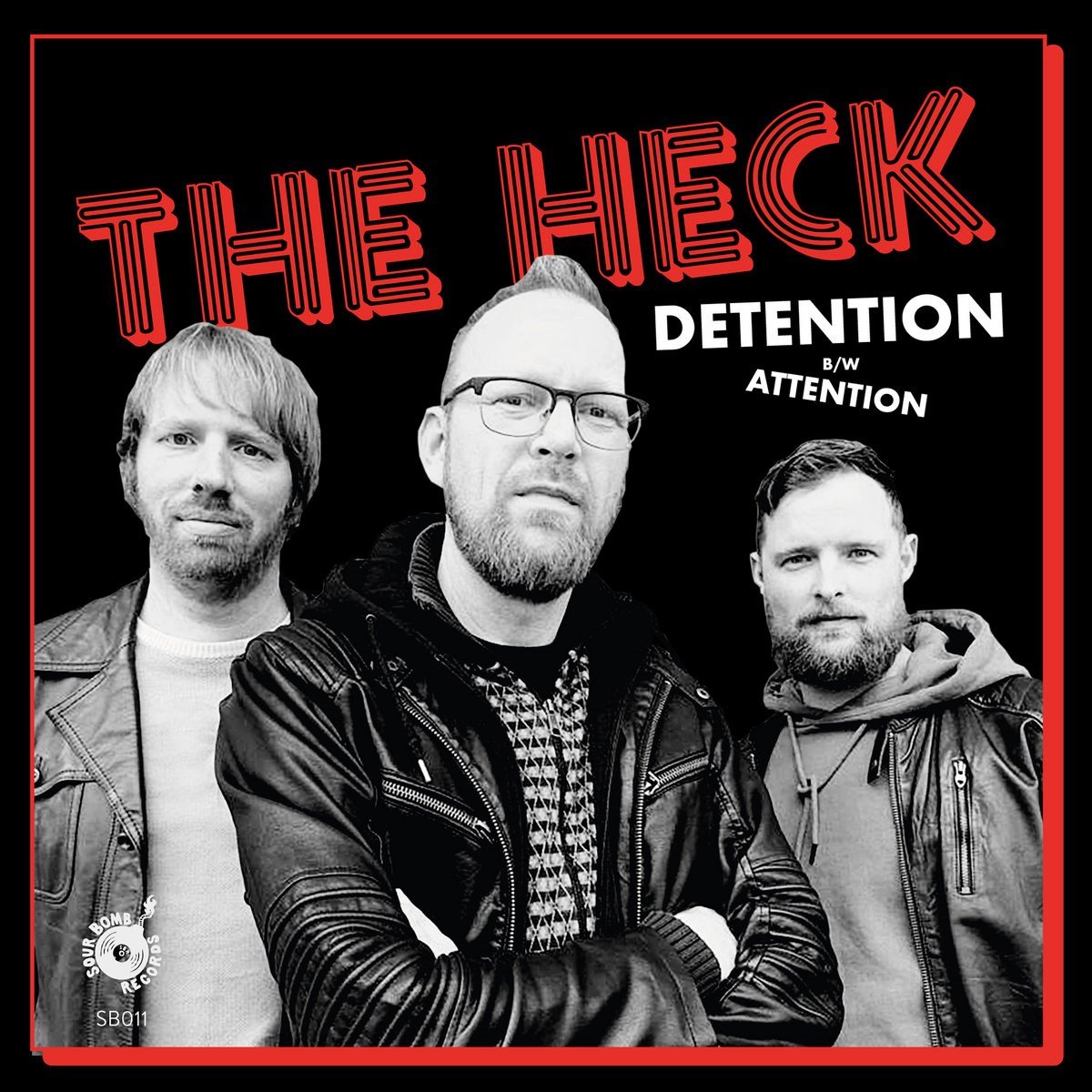 The Heck - Detention/Attention (7" Single) (Coloured Vinyl)