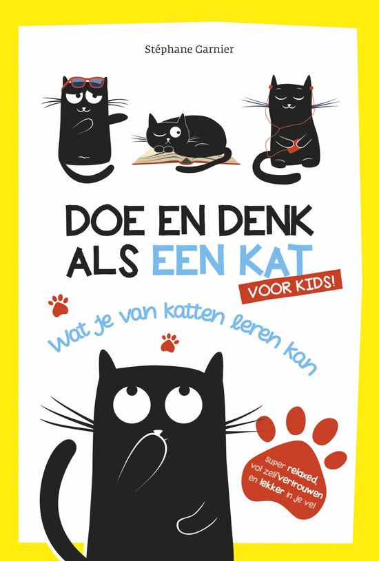 Doe en denk als-serie - Doe en denk als een kat voor kids - cover