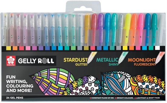 Sakura Gelly Roll Mixed Set 24