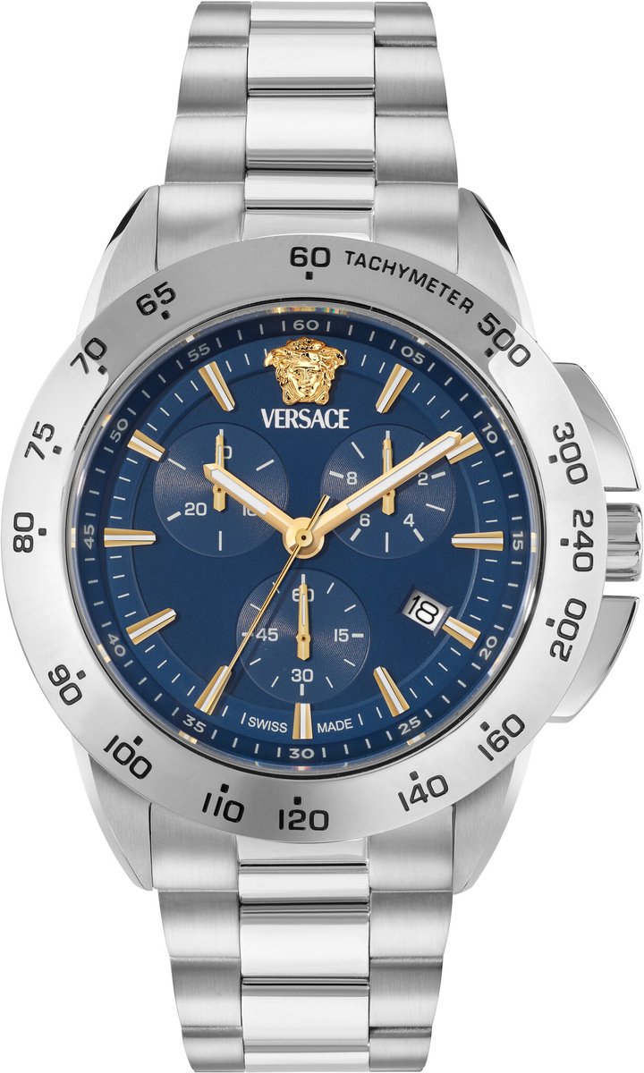 Versace VEKIA0425 V-Sport Chrono heren horloge 44 mm