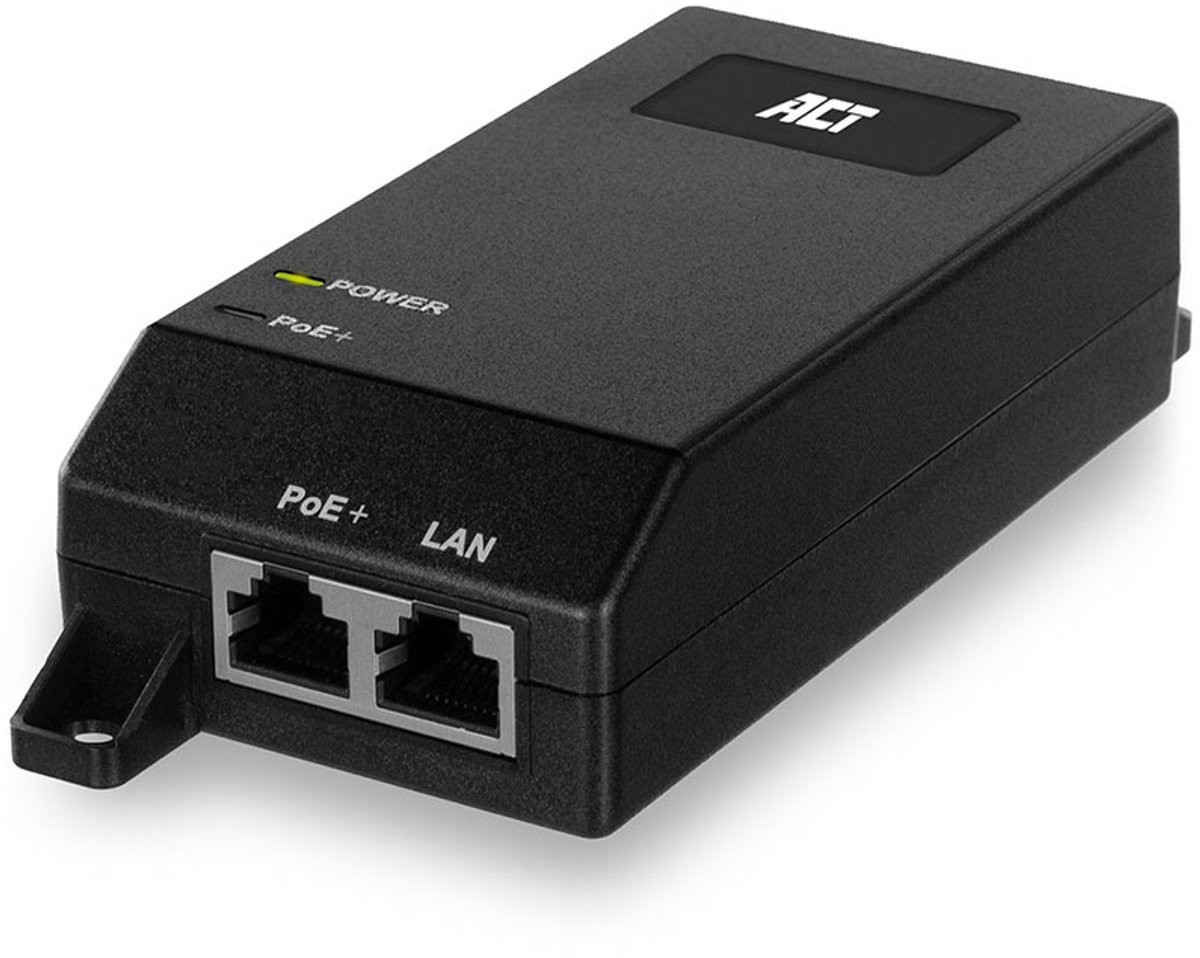 ACT Gigabit PoE+ Injector 30W AC4438