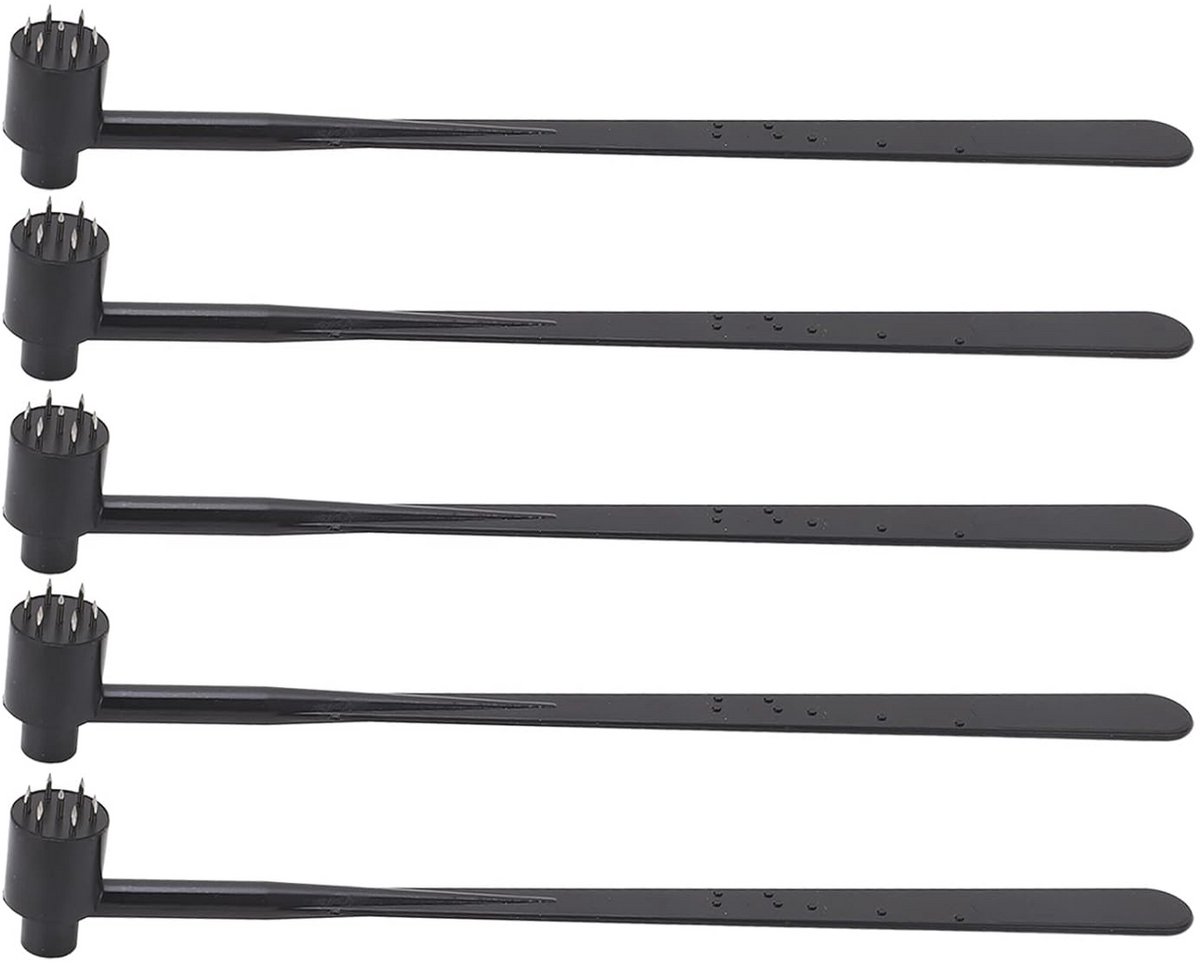 7 Pin Plum Blossom Dermal Hammer Set - 5 Stuks - Voor Professioneel Gebruik