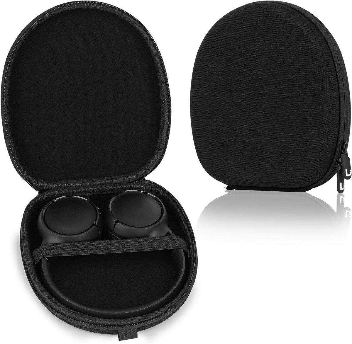 Ronte - Hoofdtelefoon Draagtas voor JBL Live 460NC, Tune 500/510BT/520BT - Harde Beschermende Reistas in Zwart - Duurzaam en Handig - Opberghoes voor Oortelefoon - Draagbaar en Stijlvol - Beschermt je Koptelefoon - Perfect voor Onderweg