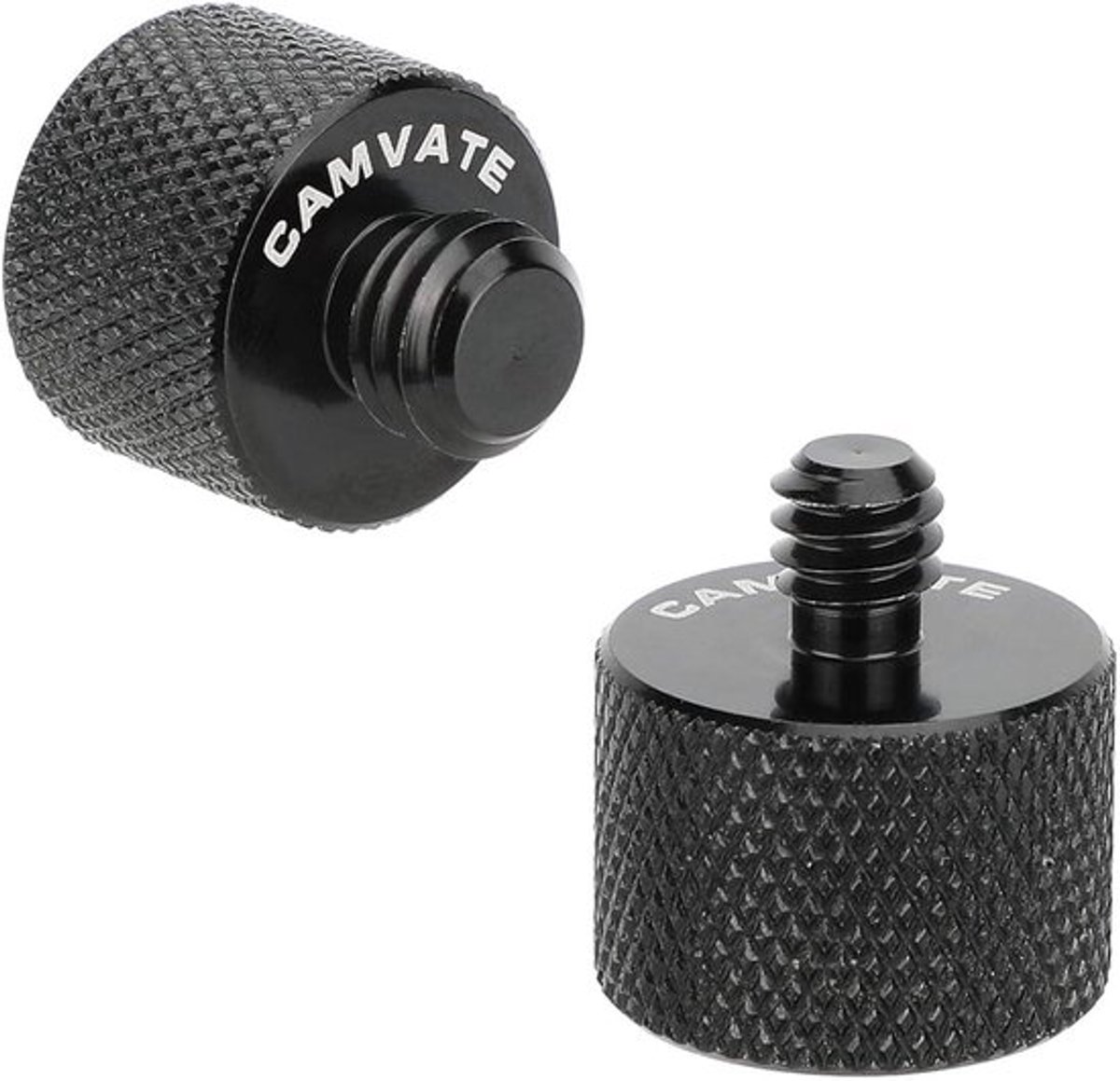 Microfoonstandaard draadadapter set met 5/8"-27 naar 1/4"-20 en 3/8"-16 plugs