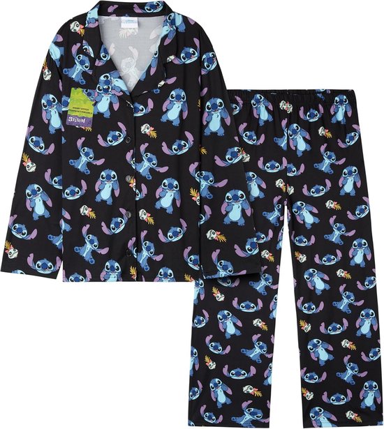 Kid Boys Meisjes Katoenen Pyjama Set Lange Mouwen Button-Down