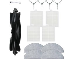 13 stuks robotstofzuiger accessoires - Geschikt voor Eufy G50 Hybrid (SES) - L60 Hybrid (SES) - L60 - L60 SES - L50 - L50 SES - Onderdelen - voor robotstofzuiger - met reinigingsborstel - Vervangingsonderdelen