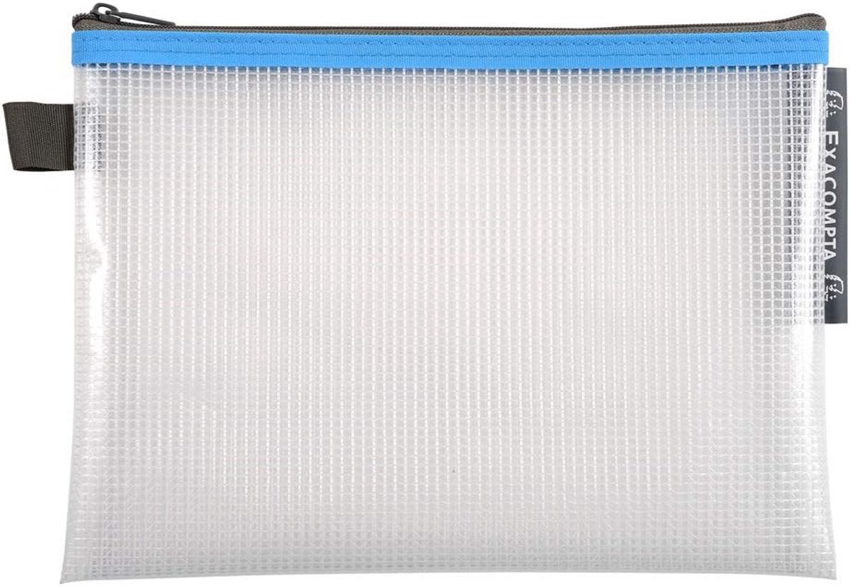 A5 transparant EVA zak met ritssluiting - 1 stuks - Assorted