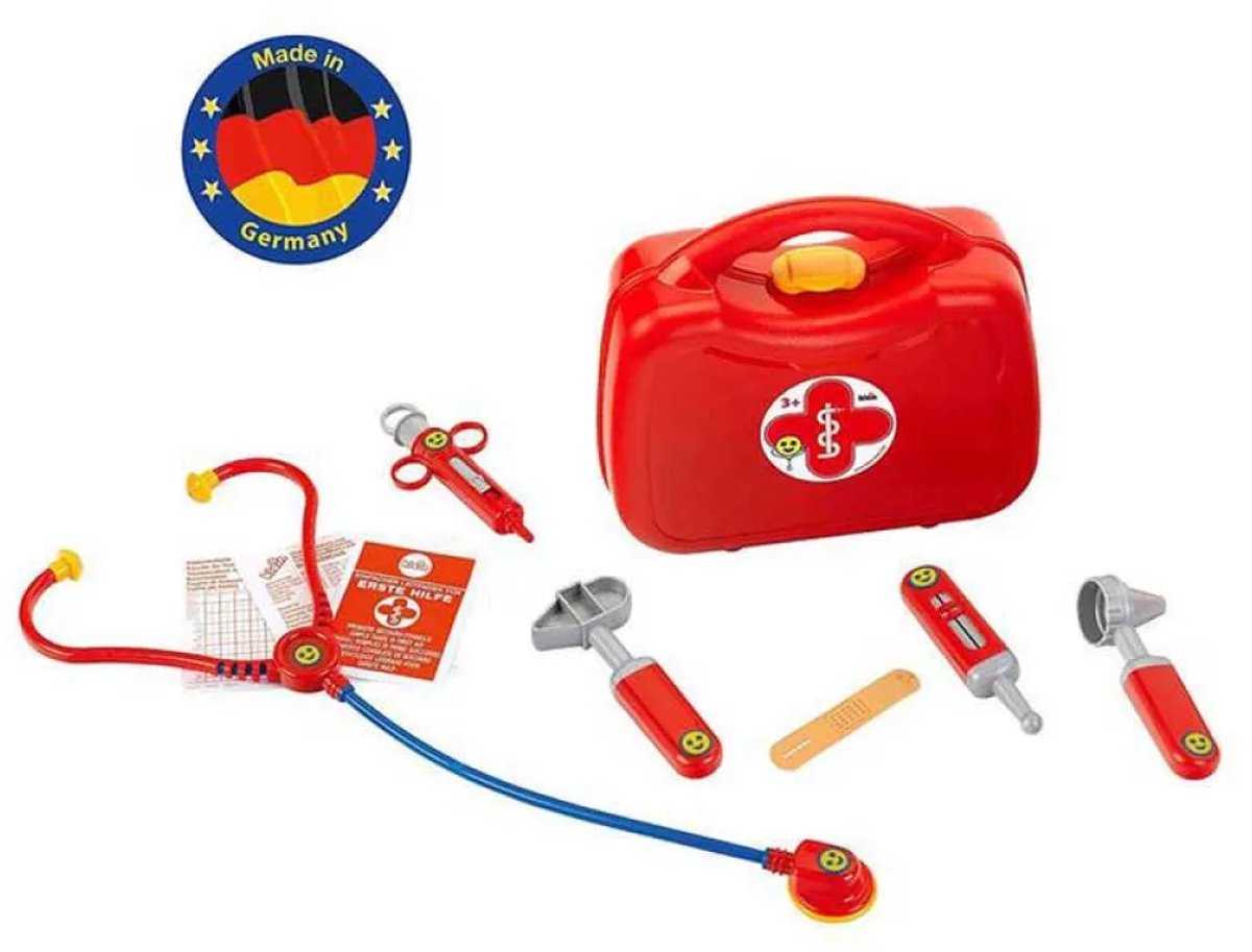 Klein Toys dokterskoffer - incl. speelgoedinstrumenten - 21,5x8,5x20 cm - rood — afbeelding 9