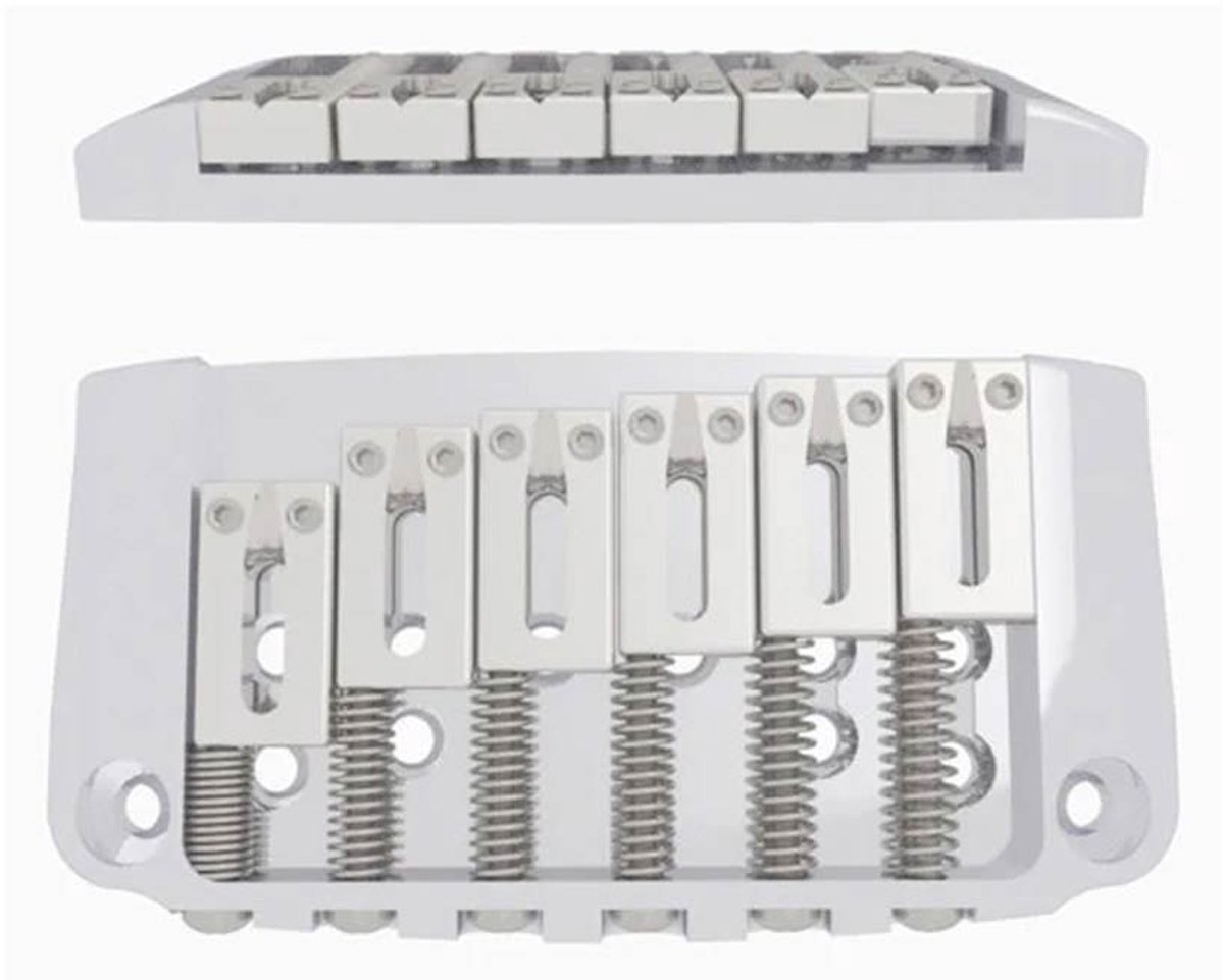 Hipshot HS4IBG06C Ibby HM Gitaarbrug Chroom