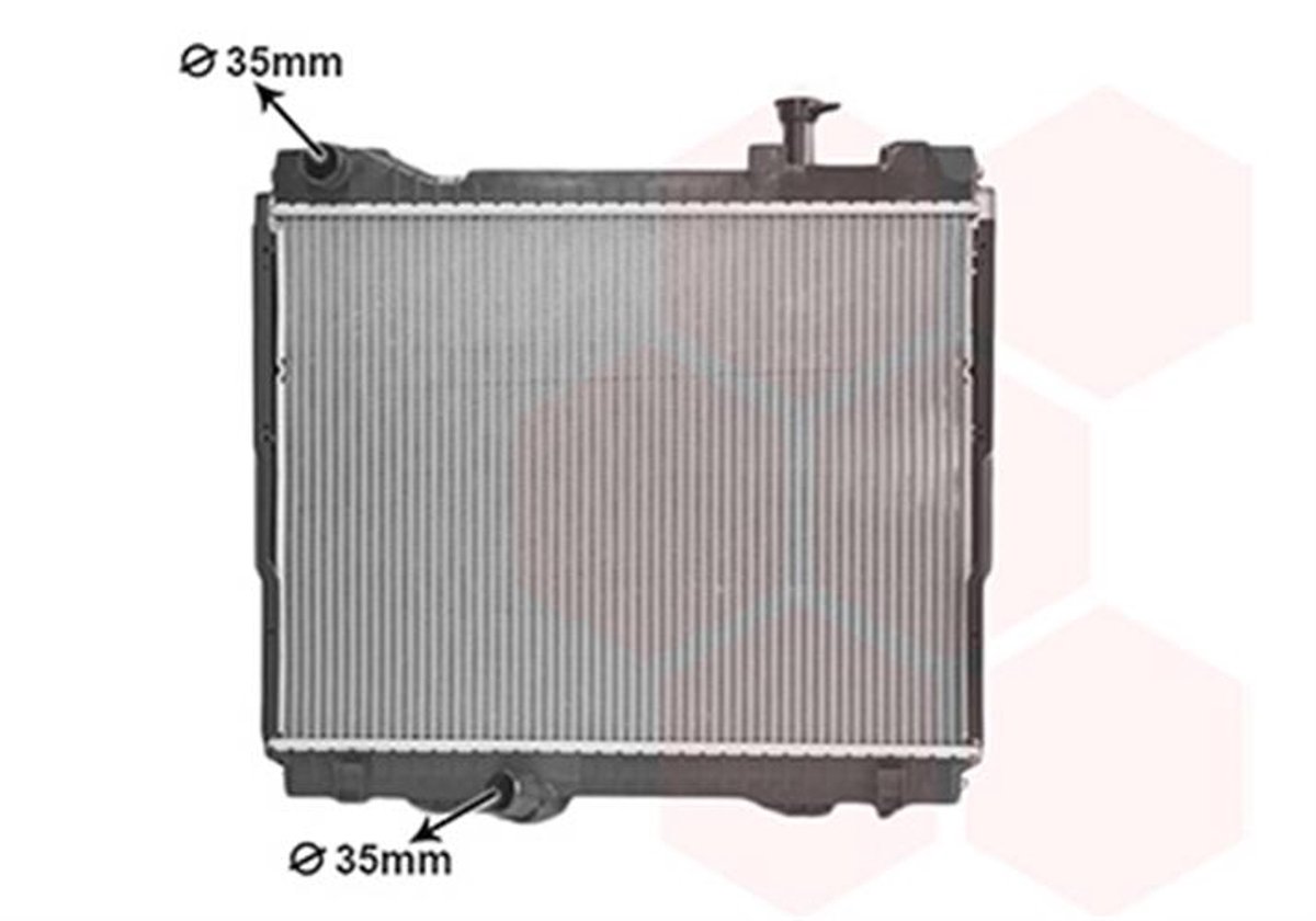 Van Wezel - RADIATOR VOOR NISSAN CABSTAR 2006-2013 21400MB40A