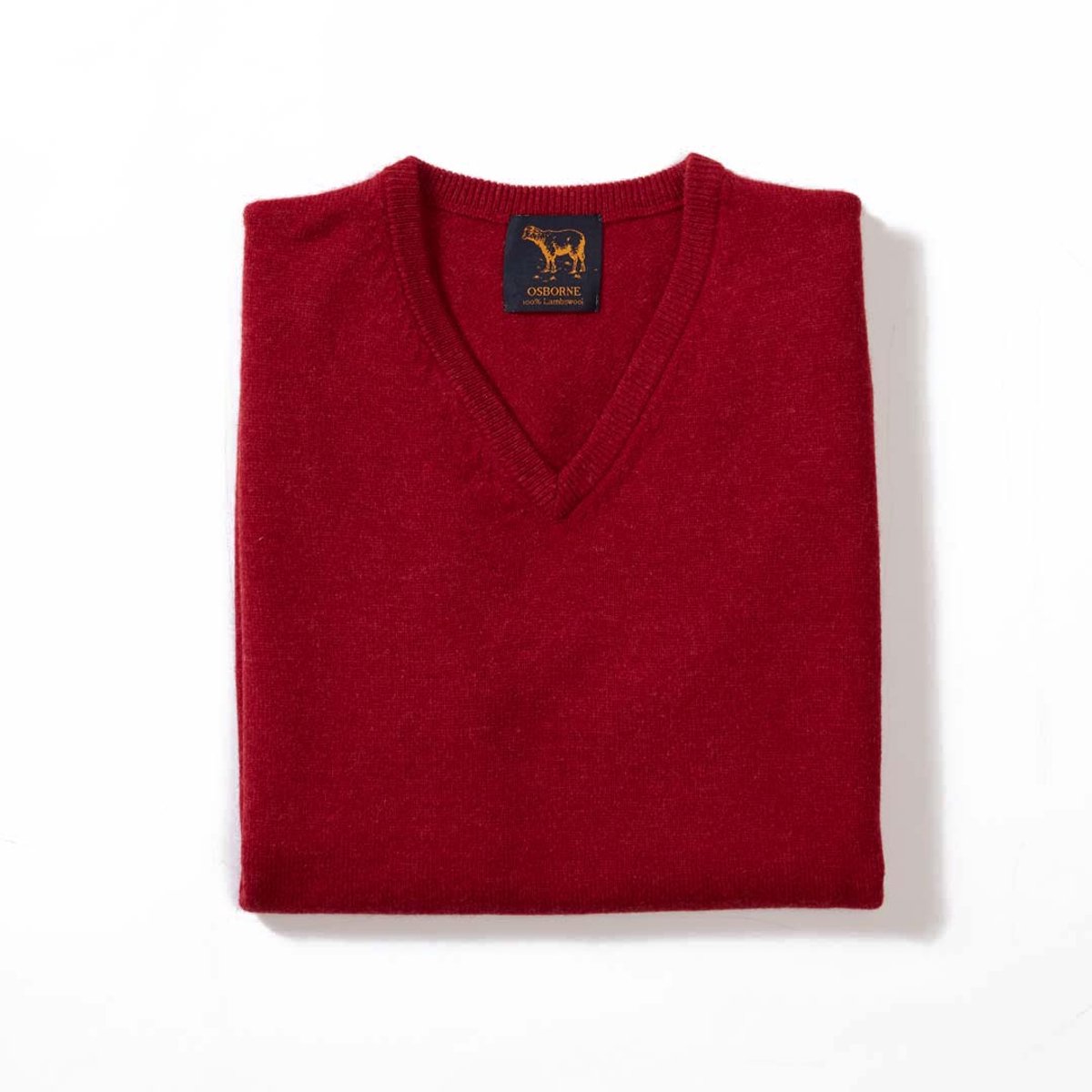 Osborne Knitwear Debardeur - Lamswol - Poppy Melange - M