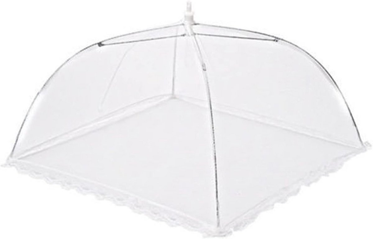 Opvouwbare voedselafdekking 30 x 15 cm voor buiten