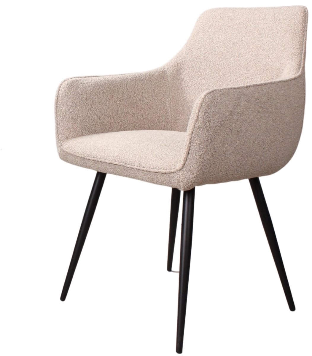 DS4U® Ravi 3.0 eetkamerstoel boucle - beige