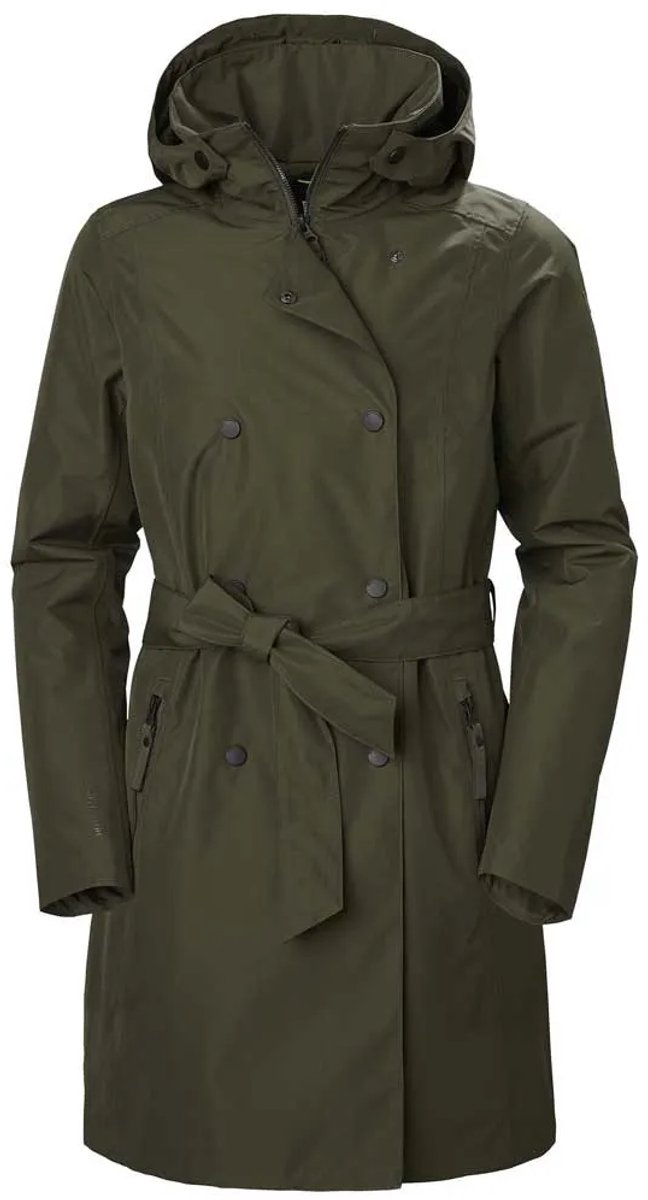 Welsey II Trench Jas Vrouwen Groen