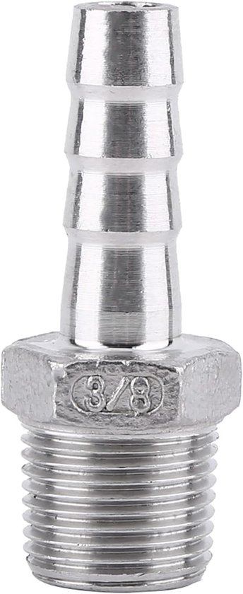 Parallel Thread Rj Fitting Rvs Hose Connector Fittings - RVS - Male Thread Adapter - Air Hose Pipe ...