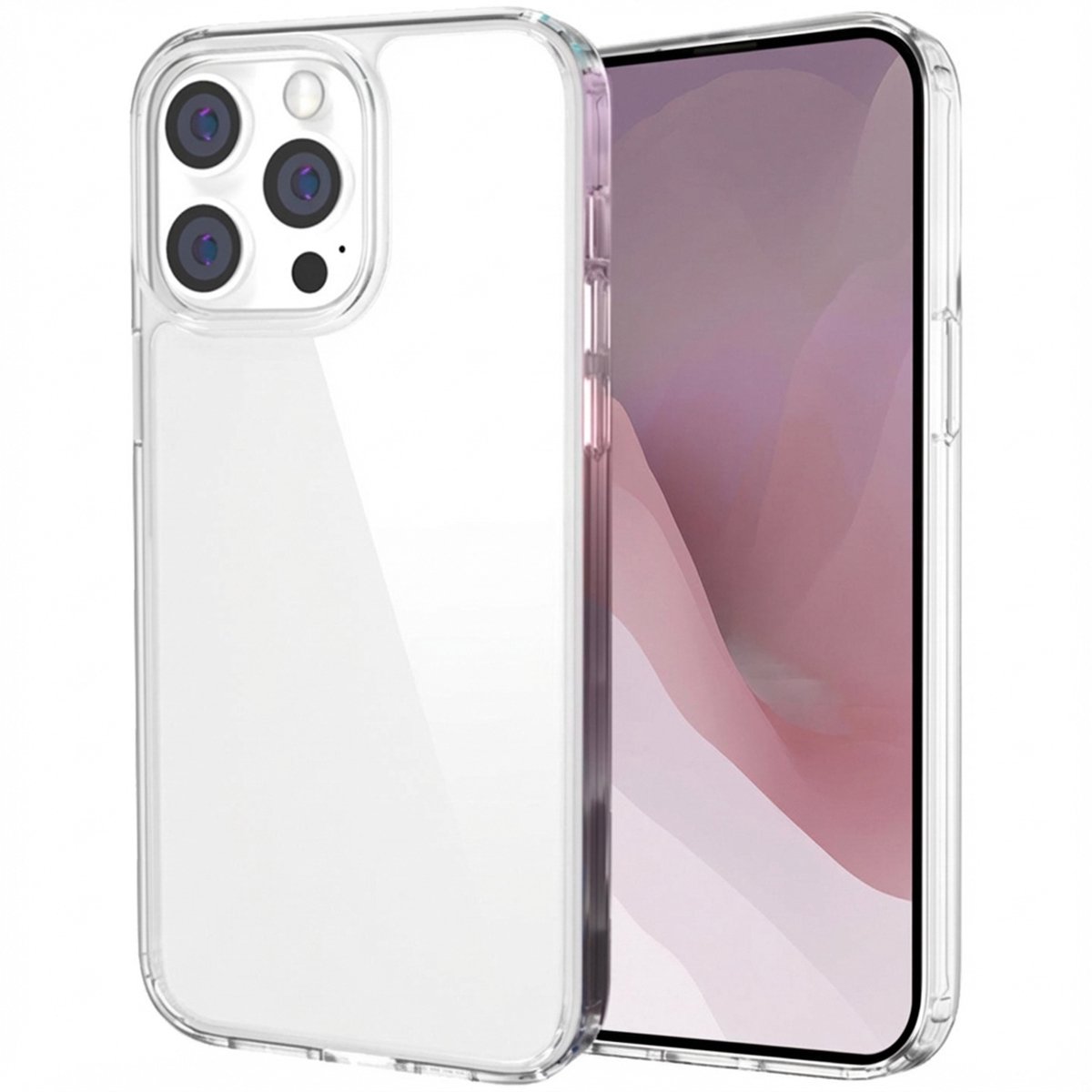 Accezz Xtreme Impact Backcover iPhone 14 Pro hoesje - Transparant