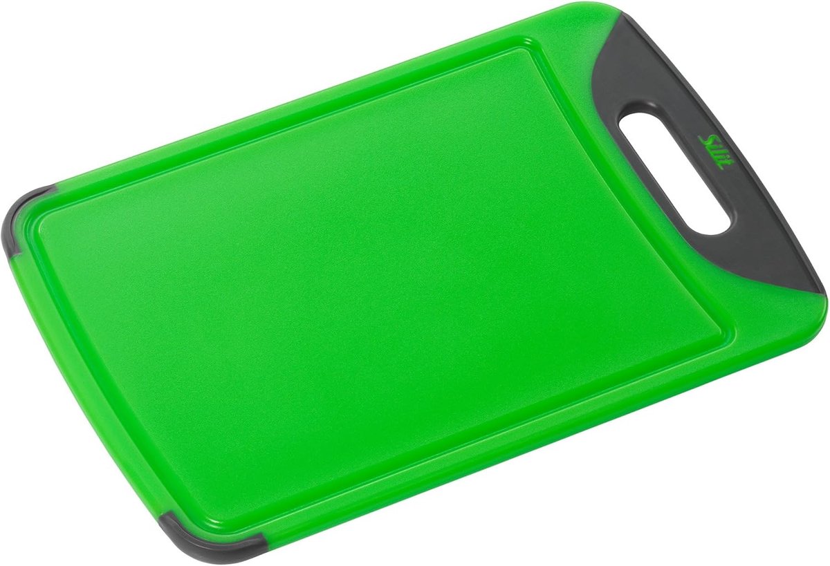 Silit Cutting board, red, 38 x 25 cm