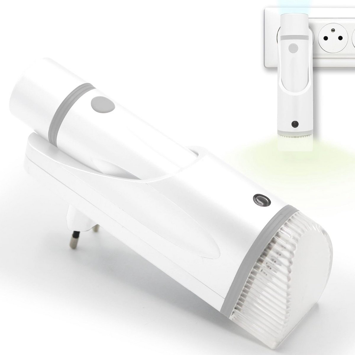 Zaklamp met Aanwezigheidssensor en Inductief Opladen - Draadloze LED Zaklamp met 15 Leds en Automatische Activatie