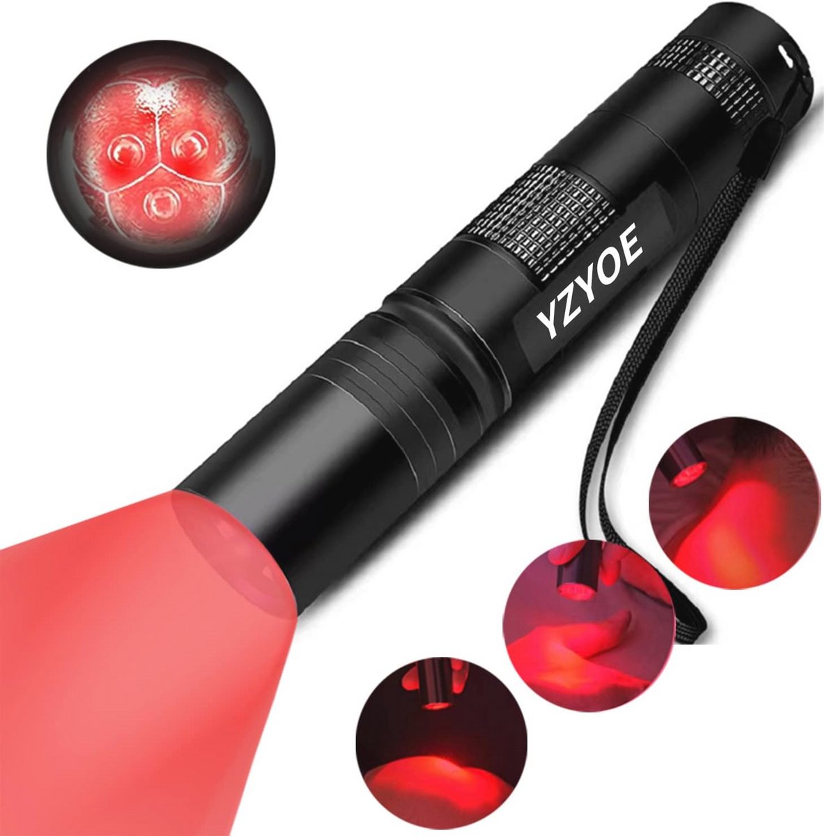 Infrarode Lichttherapie voor Gezamenlijke en Spierpijn - Rood Lichttherapie Wand voor Gezicht met Meerdere Golflengten