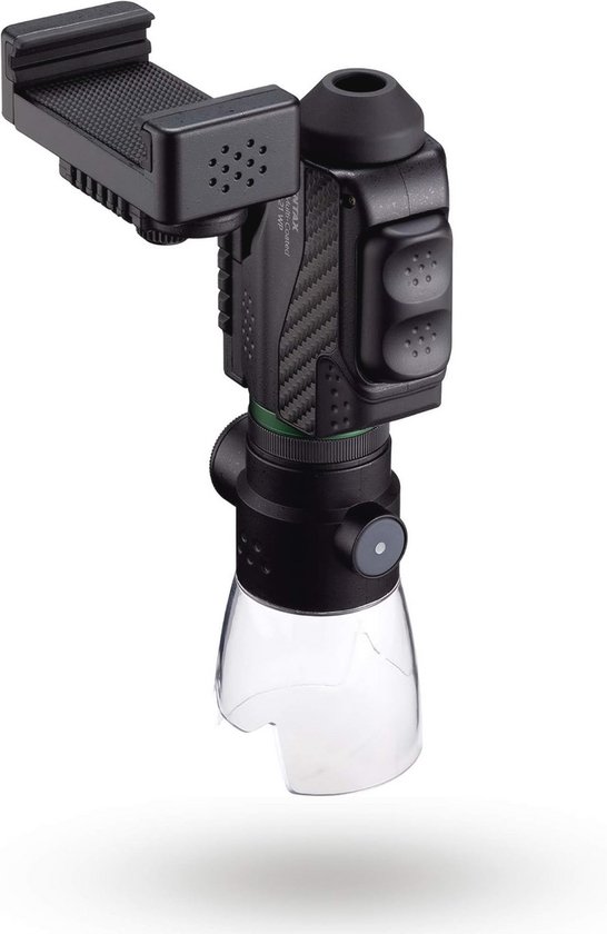 Carson 6x18 MiniMight Compact Monoculair met karabijnhaak clip, grijs (MM- 618