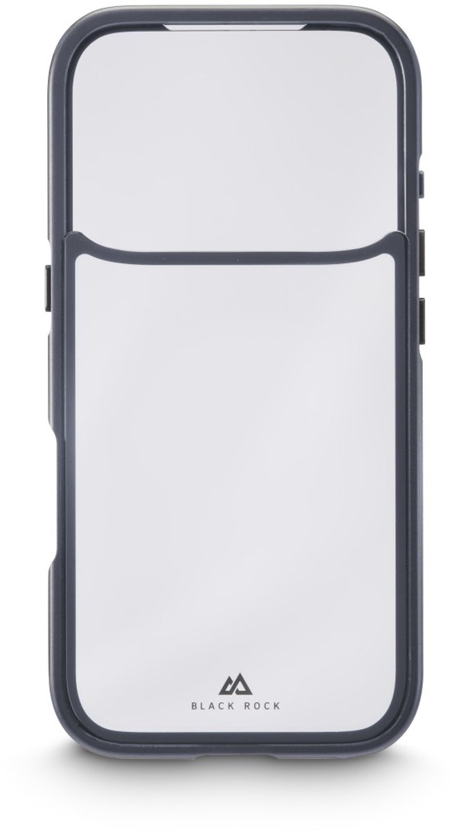 BlackRock hoesje geschikt voor Iphone 17 Pro - 360 Glass cover - Zwart