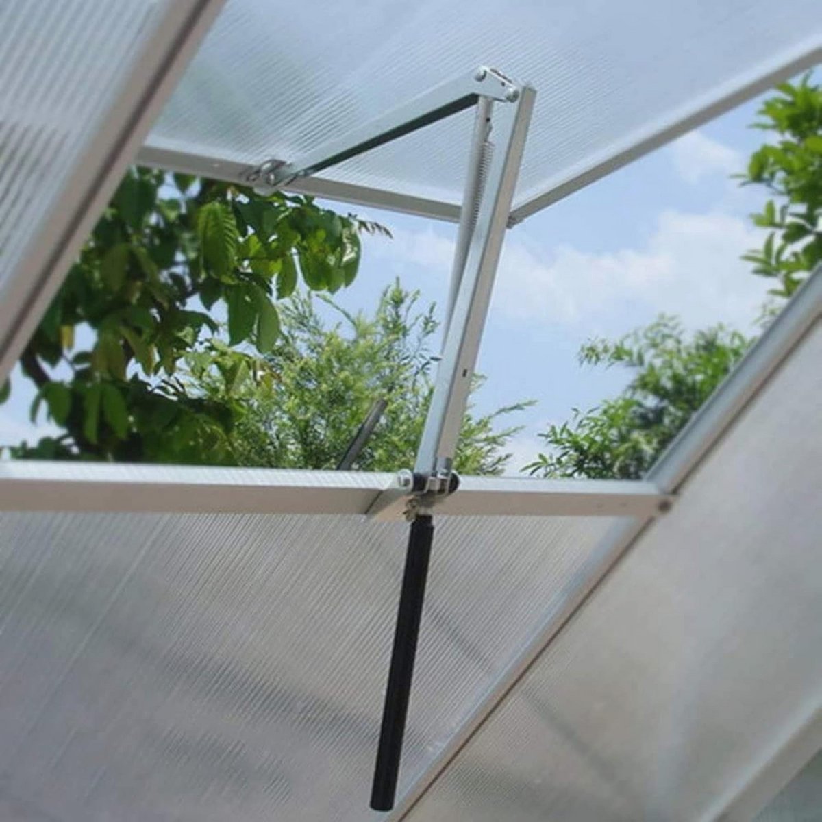 Automatische Zonne-warmtegevoelige Kas Ventilator