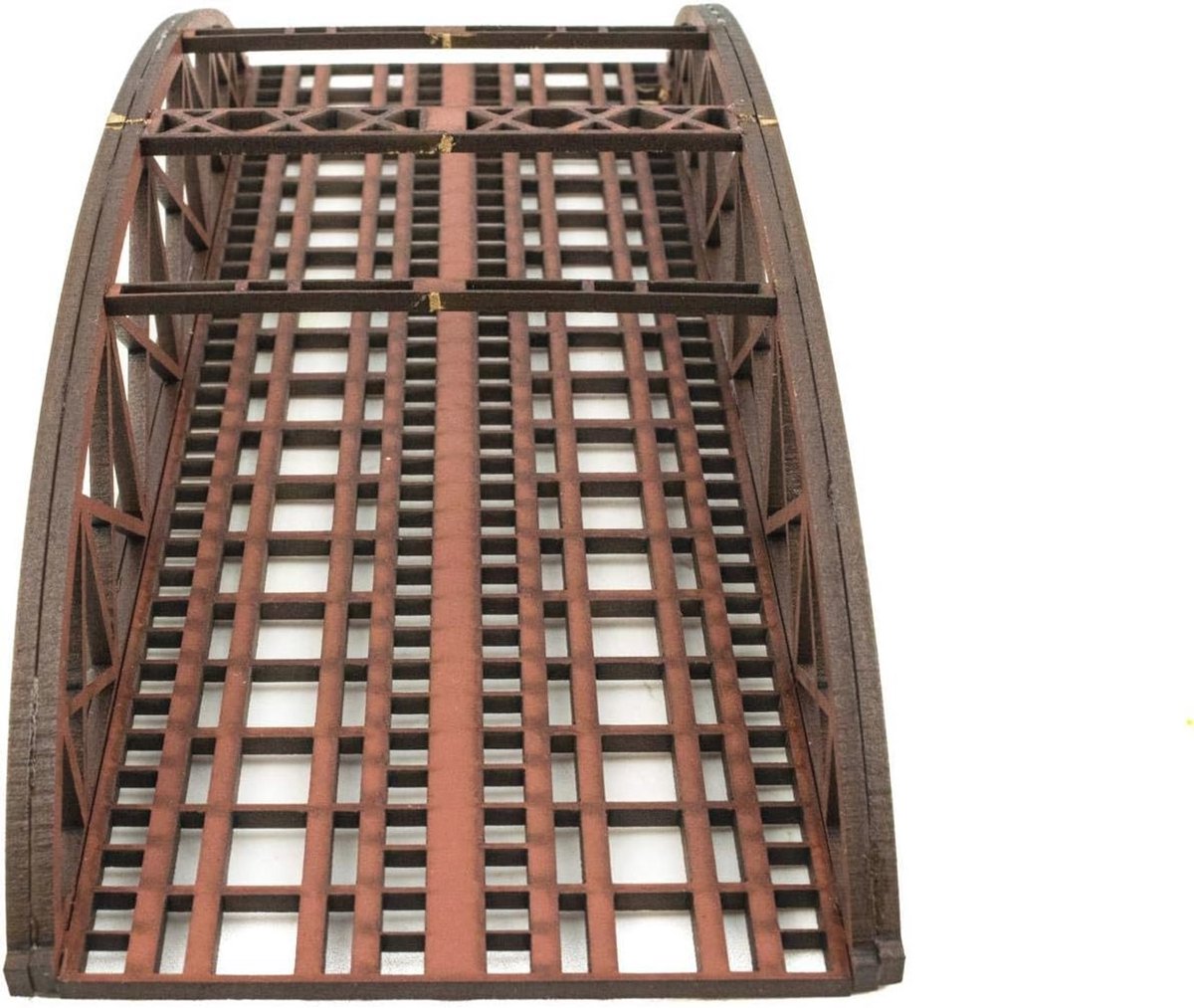 Dubbele Spoor N-Gauge MDF Boogbrug 200mm - Modelspoorbouw