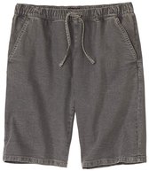 ATLAS FOR MEN - Comfortabele bermuda van grijs stretchdenim - Heren - Verkrijgbaar in grote maten - L