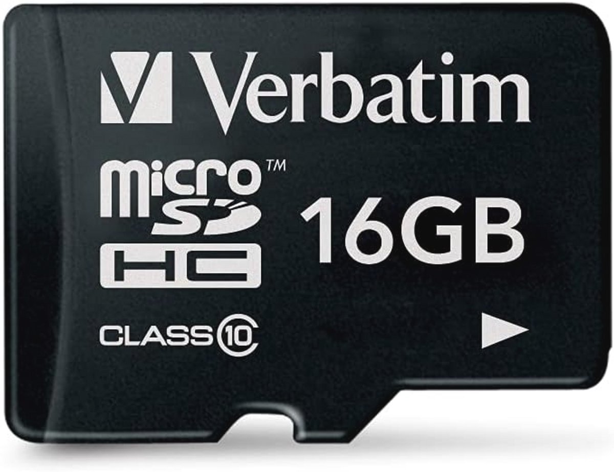 microSDHC 16GB Geheugenkaart - Klasse 10, Ideaal voor Mobiele Apparaten