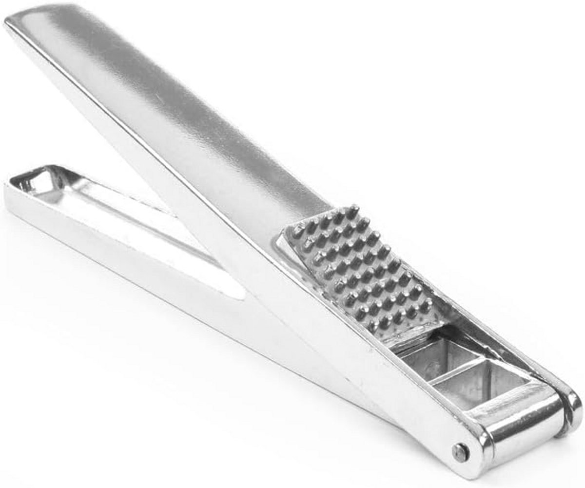 Knoflookpers - Lichtgrijs - 175x30mm - Handig Keukengerei