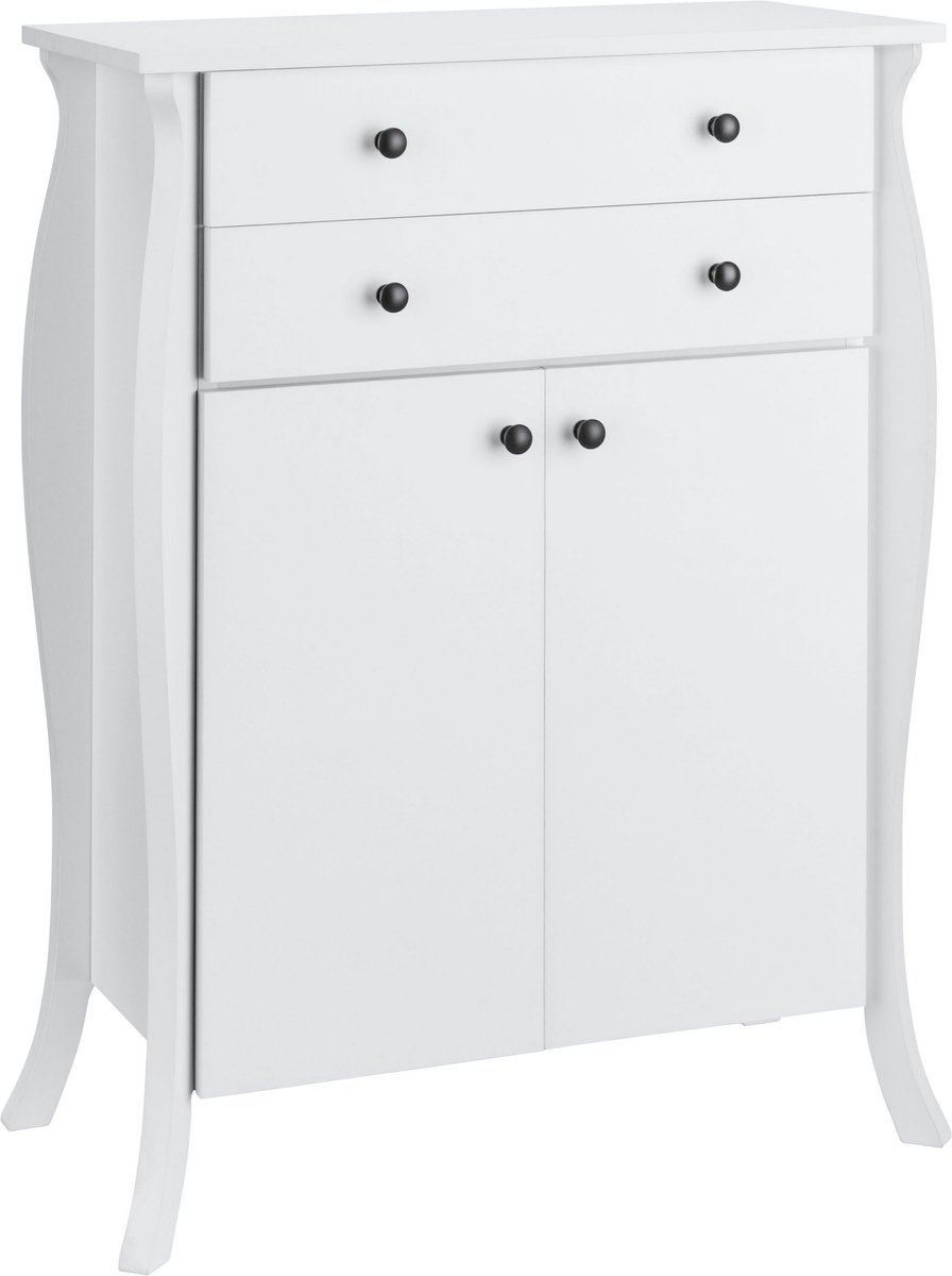 Ludwig-Kast - 2-deuren 2-laden - Wit