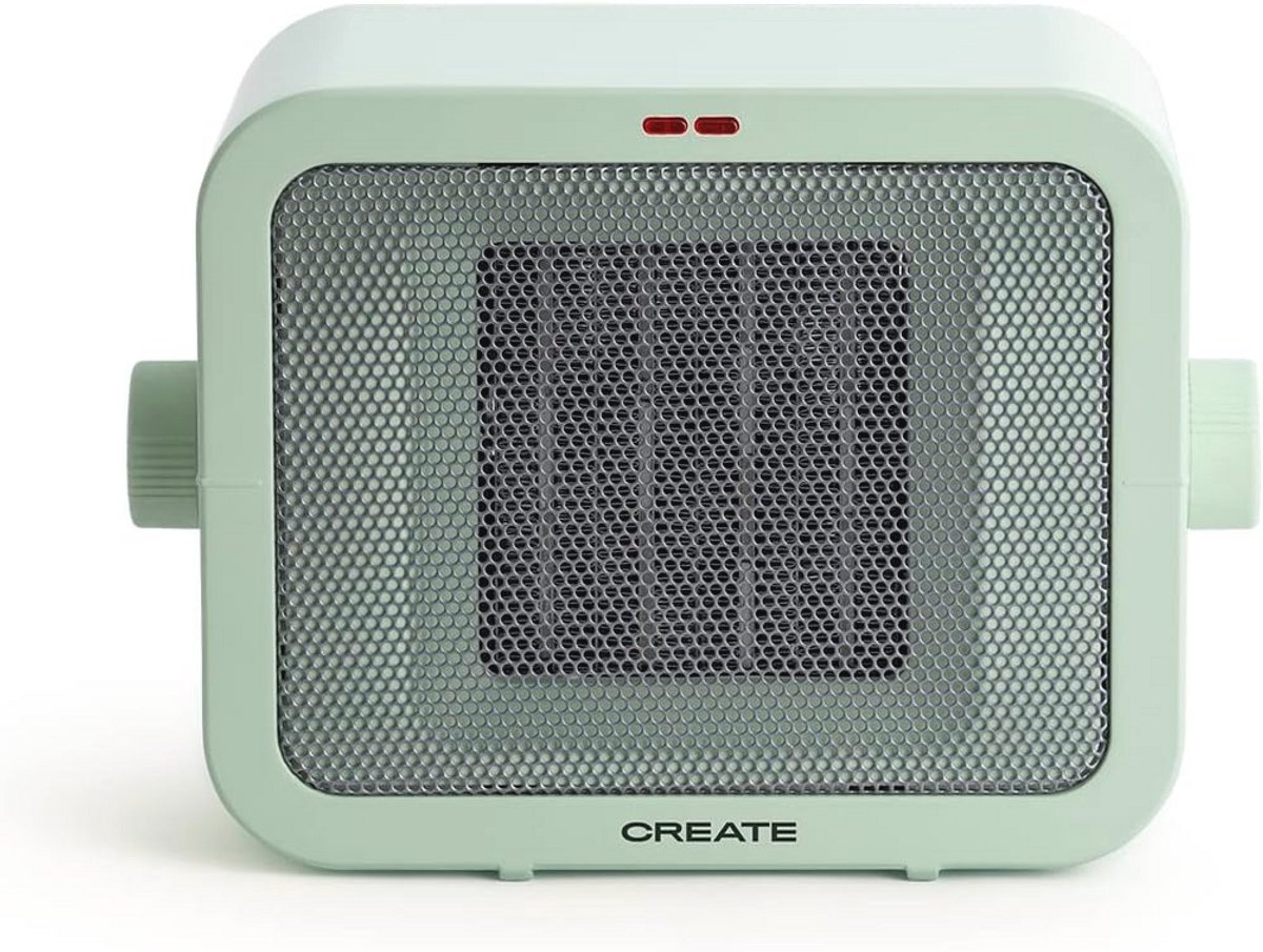 Draagbare Keramische Ruimteverwarming met Instelbare Thermostaat - 1500 W en PTC Technologie
