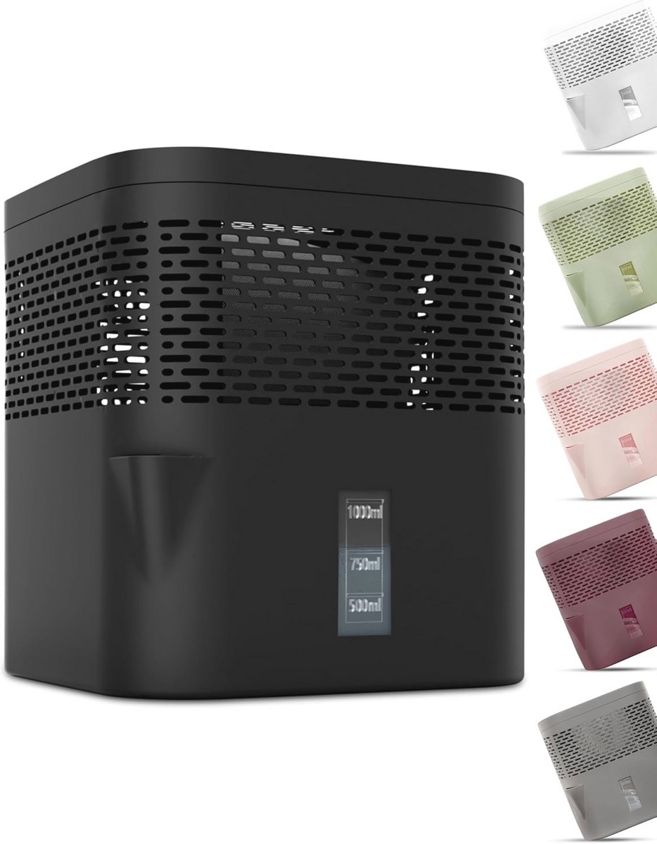 360° Ventilatie Ontvochtiger voor Badkamer en Keuken tot 16 m² - Effectieve Vochtbestrijding en Geurverwijdering