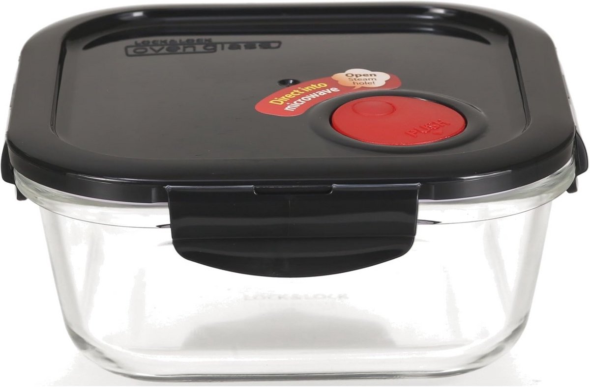 Hittebestendige glazen vershouddoos - magnetron- en ovenbestendig, luchtdicht, 750 ml