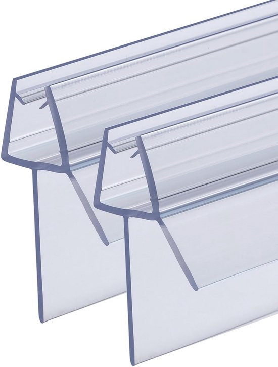 Douchedeurafdichtingsstrip 2 stuks 80 cm voor 4-6 mm glas - Perfect