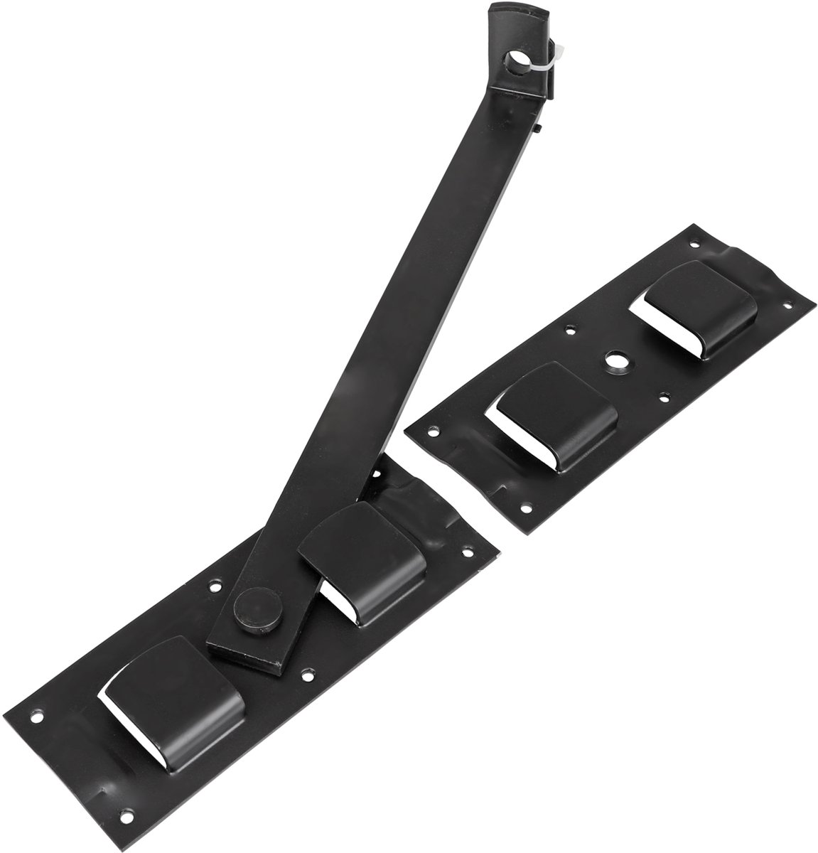 Starx overslaggrendel - 430 mm - zwart