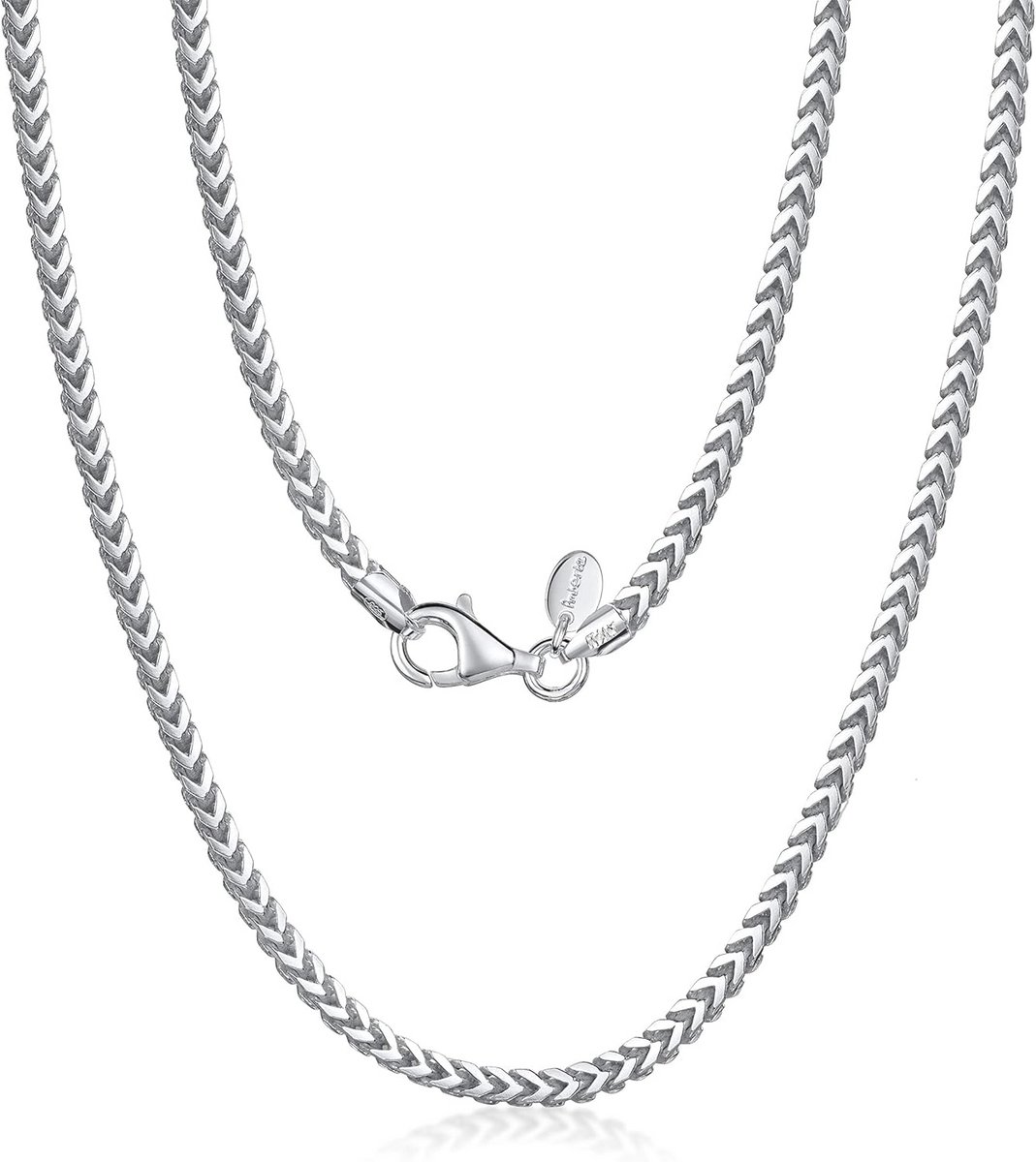 Zilveren Herenketting - Franco Halsketting 2.5mm