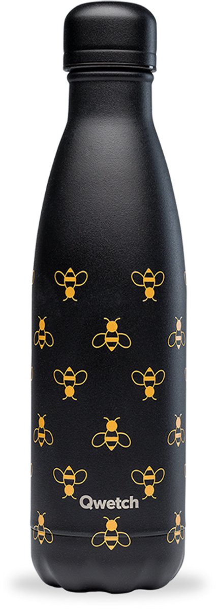 Qwetch - Isothermische fles - Originals Bee- 500ml