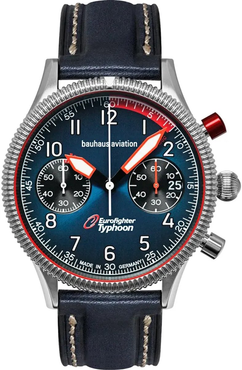 Bauhaus 2576-3 Aviation Eurofighter Typhoon horloge