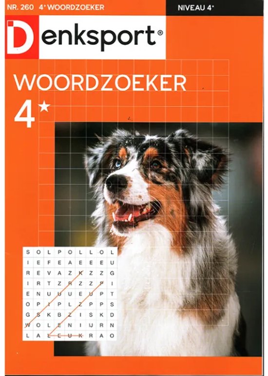 Denksport Woordzoeker - 4* 260 2025