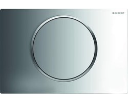 Bedieningsplaat voor Toilet - Glanzend Chroom - Elegante Sanitair Oplossing