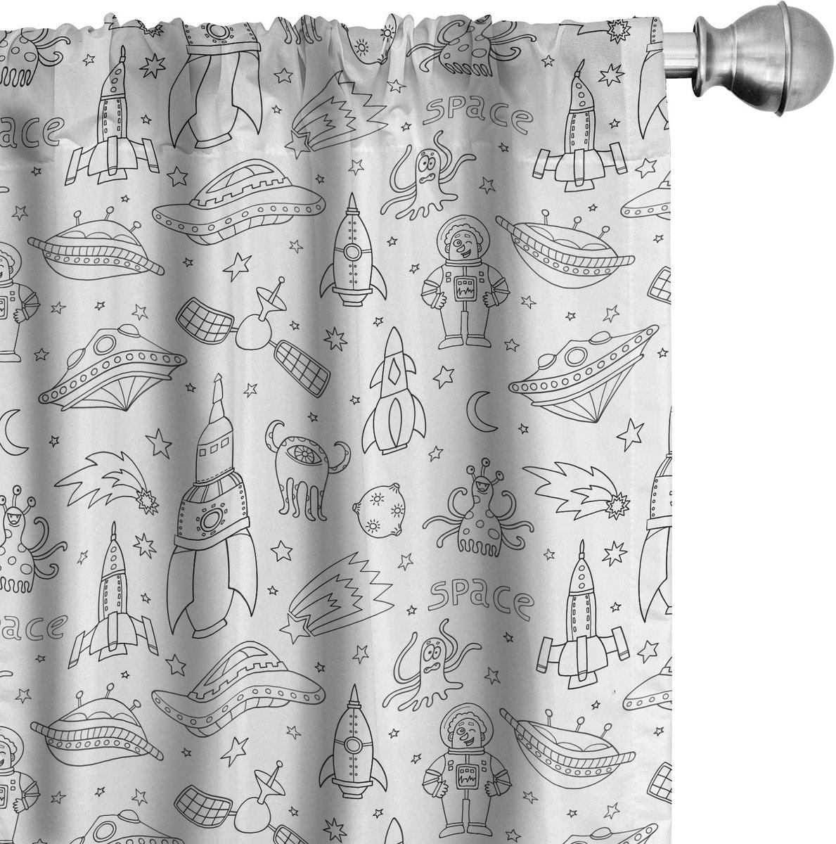 ABAKUHAUS – Voorhangen 2x75x225 cm – Ruimteontwerp – Mikrofaser
